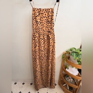 Forever 21 Leopard Print Maxi Dress